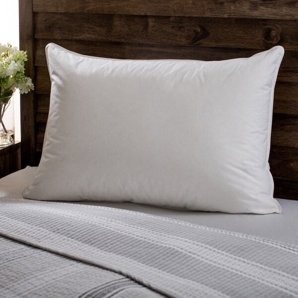 European Heritage Down Opulence Hypoallergenic Firm White Goose Down Pillow