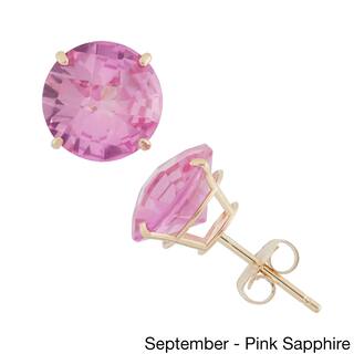 Opal Pink Earrings Find Great Jewelry Deals Ping At Gioelli 10k Yellow Gold 8mm Round Birthstone Stud Earrings