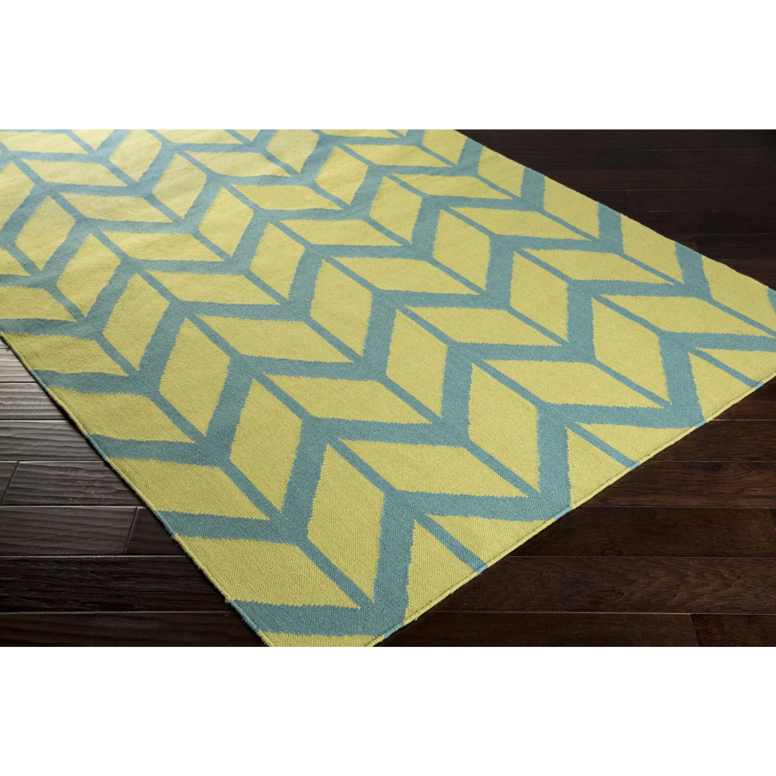 Shop Handwoven Ora Reversible Wool Area Rug (5' x 8') 5' x 8' On Sale Free Shipping Today