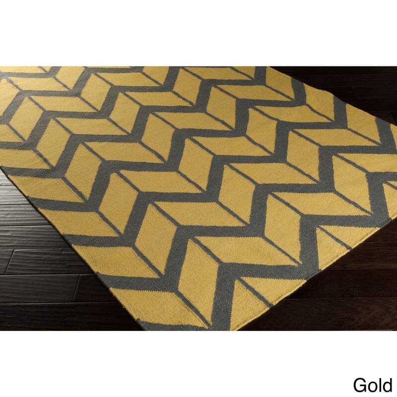 Hand-woven Ora Reversible Wool Area Rug