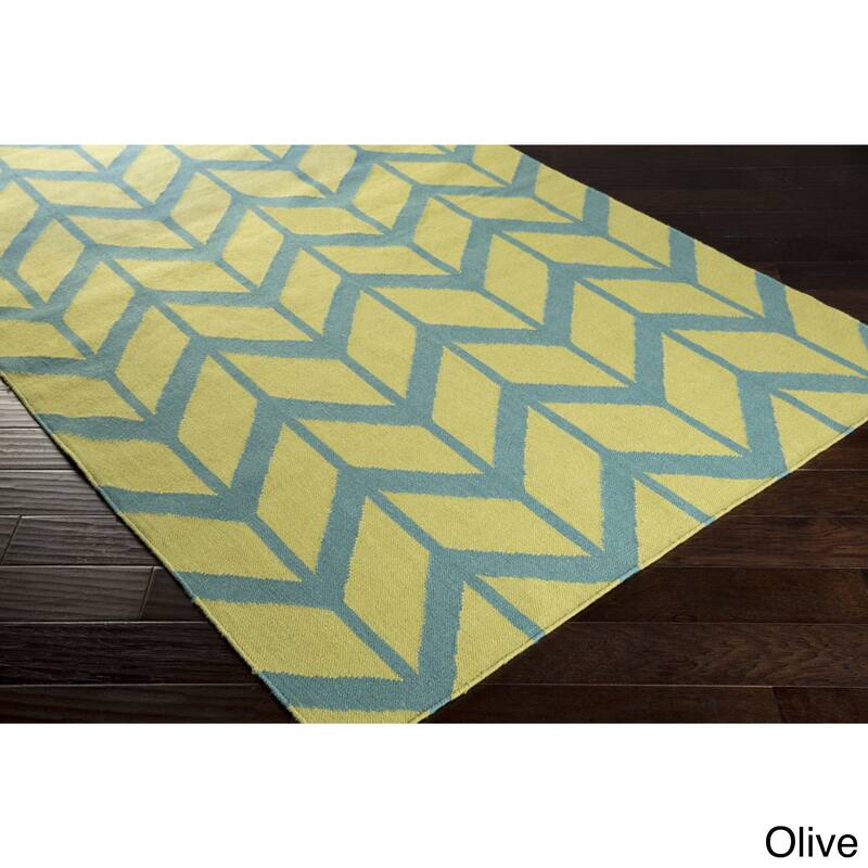 Hand-woven Ora Reversible Wool Area Rug