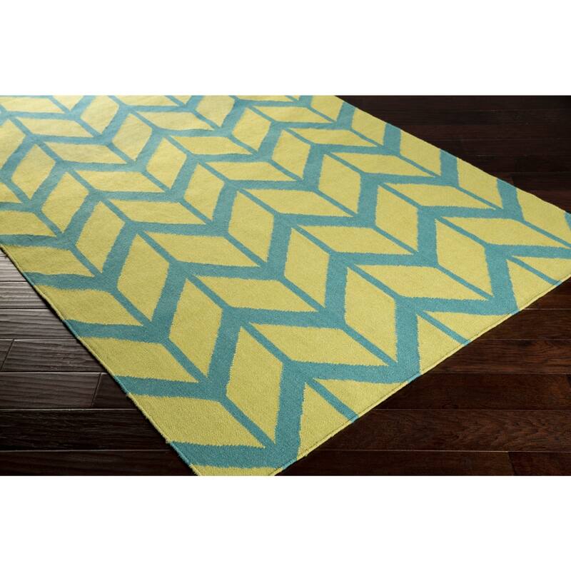 Hand-woven Ora Reversible Wool Area Rug