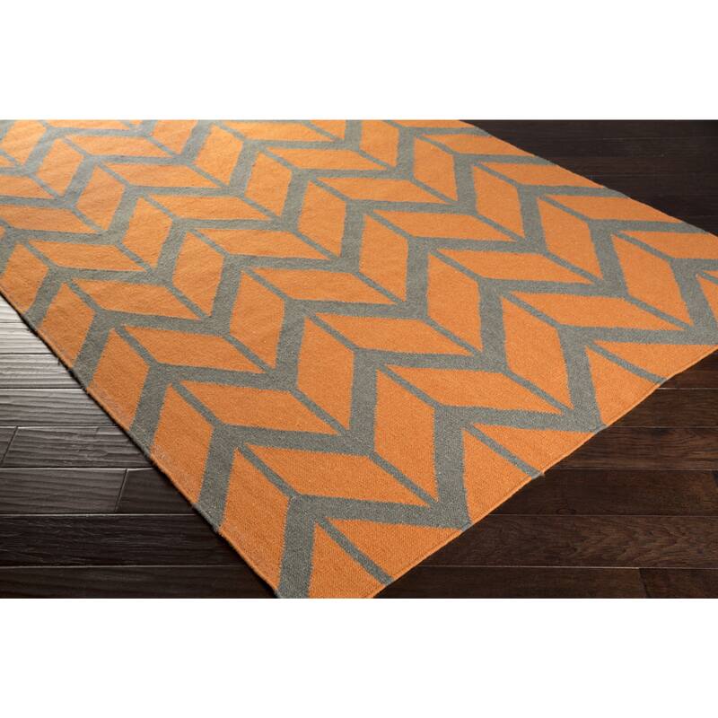 Hand-woven Ora Reversible Wool Area Rug
