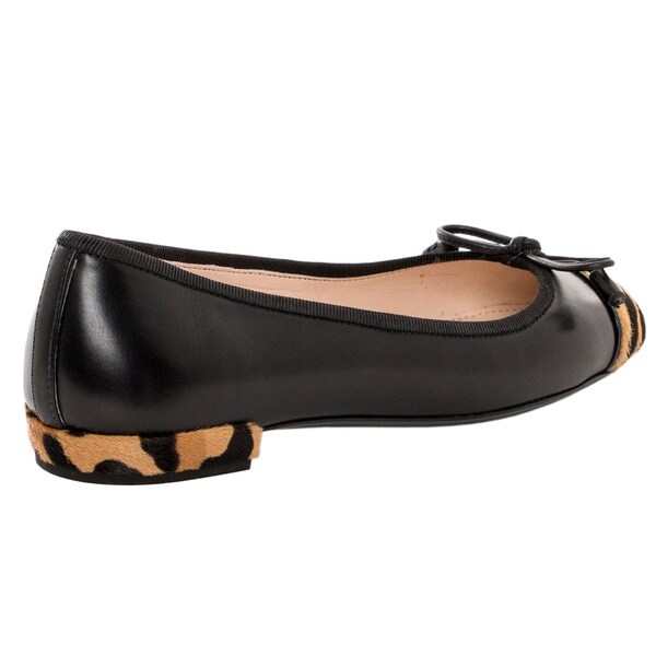 prada leopard flats