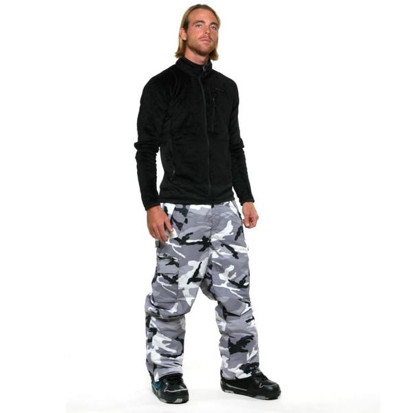 mens snow camo pants