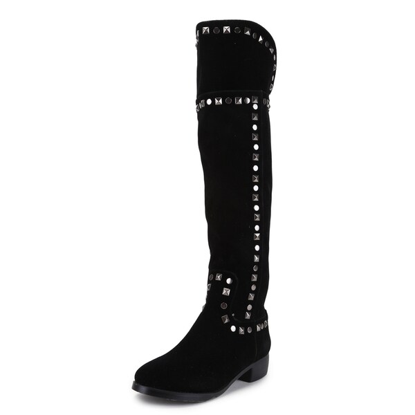 Starline' Over-the-Knee Studded Boots 