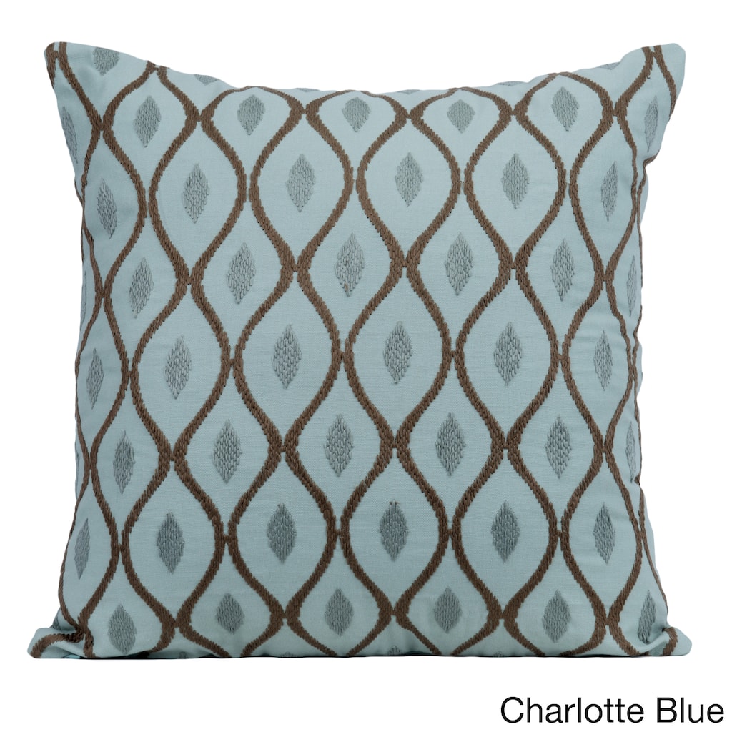 Aesthetic 20-inch Feather Filled Throw Pillow