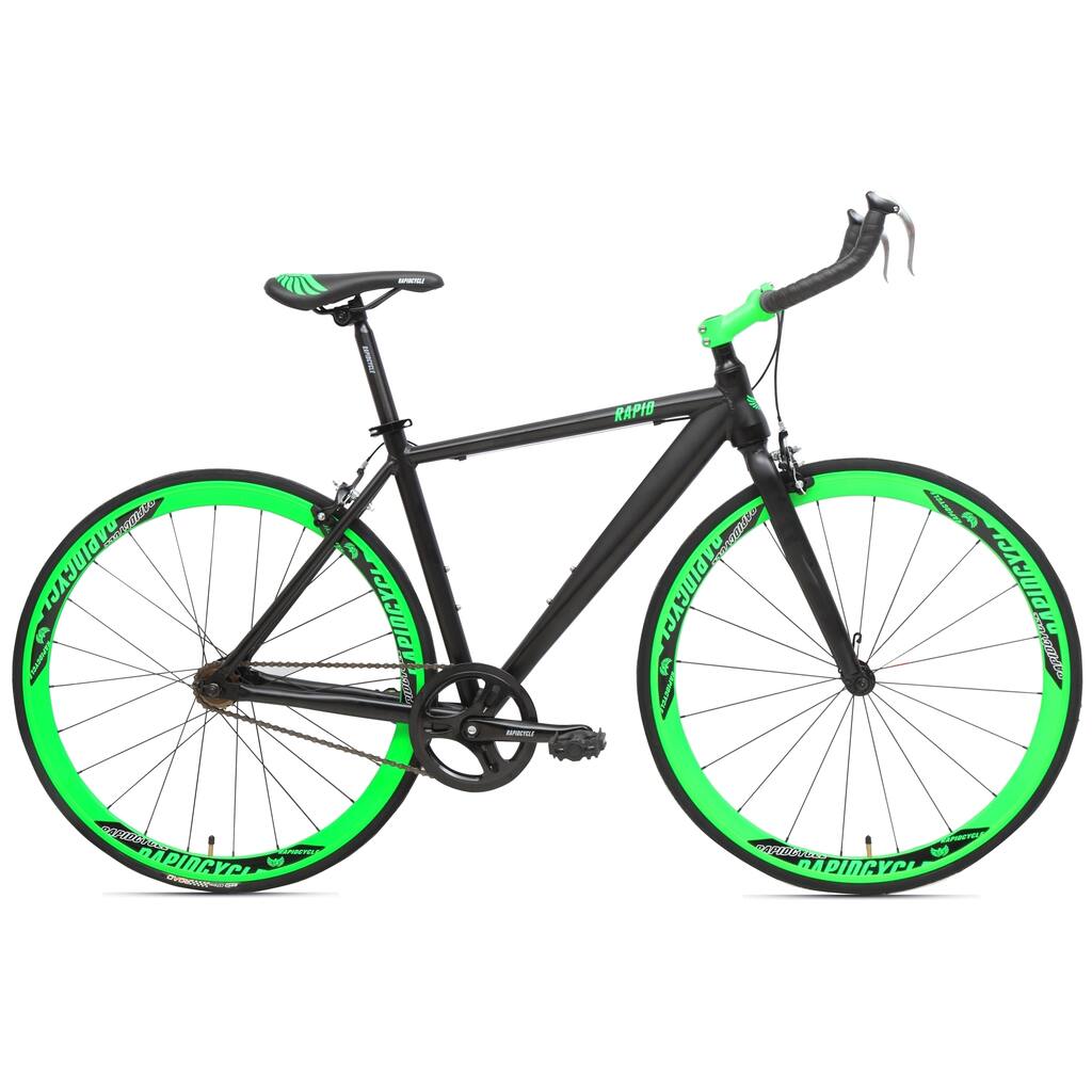 RapidCycle Evolve 700C Unisex Fixed Gear Bicycle (2 Size Options)