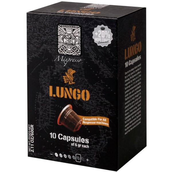Mixpresso Nespresso Compatible Espresso 300 Pack Capsules - Bed