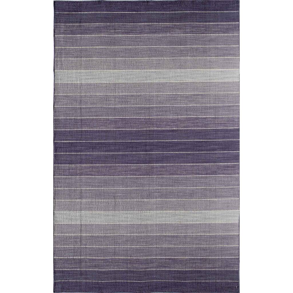 Hand-woven Skylar Purple Rug (5' x 8')