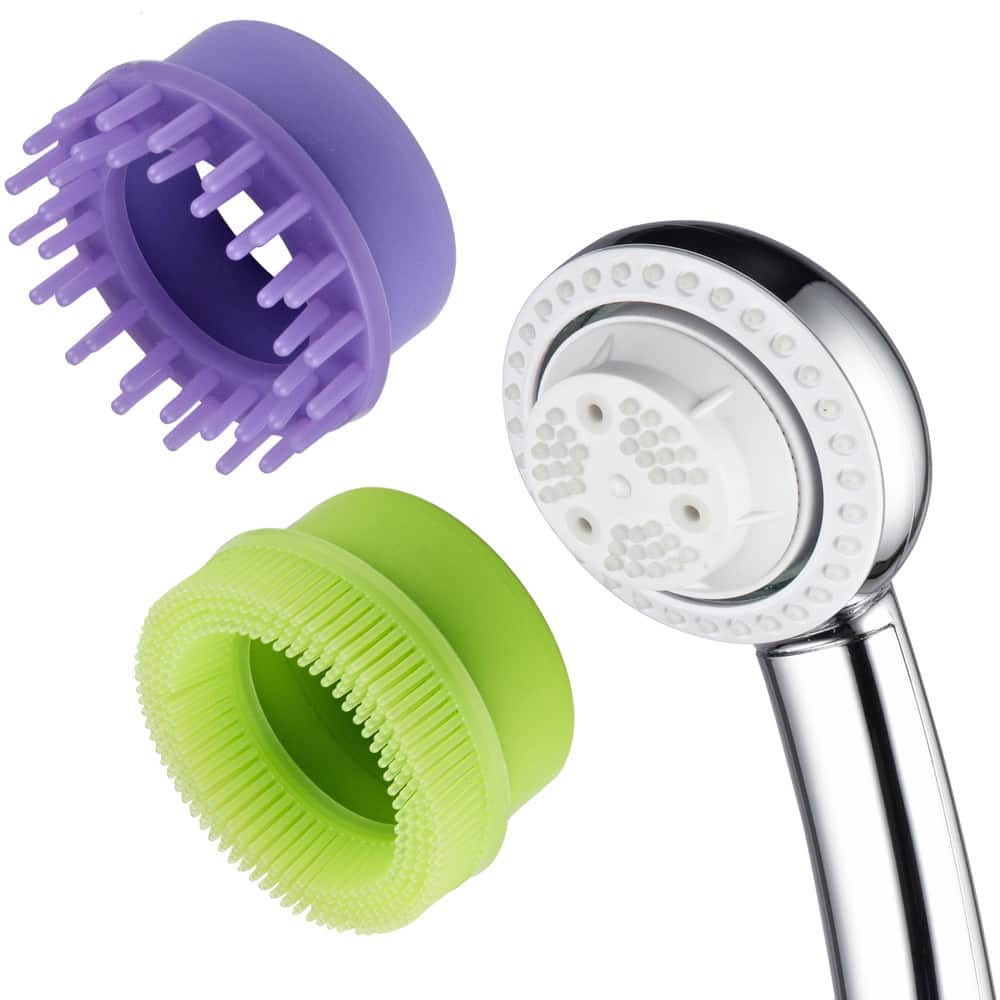 AquaSpa by HotelSpa Ultra-luxury Rainfall Combo with Rotary Hydrobrush Hand Shower