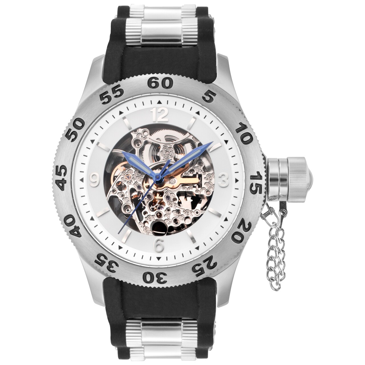 skeleton diver watch