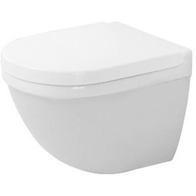 Duravit Toilet Wall-mounted Starck 3 Comp White Durafix For Concealed Fixation White