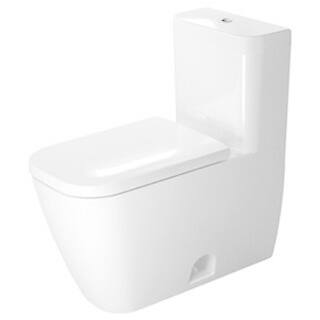 Duravit Happy D2 One-piece Toilet Us Version Toilet Syphonic 132/092 Gpf (5/35 Liters) 12-inch