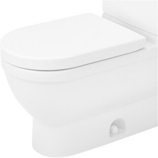 Duravit Two-piece Starck 3 White Siphon-Jet Elongated Het/Gb White