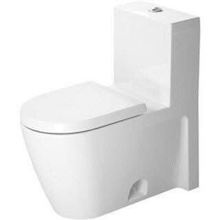 Duravit One-piece Toilet Starck 2 White with Mech Siphon Jet Elong Het White