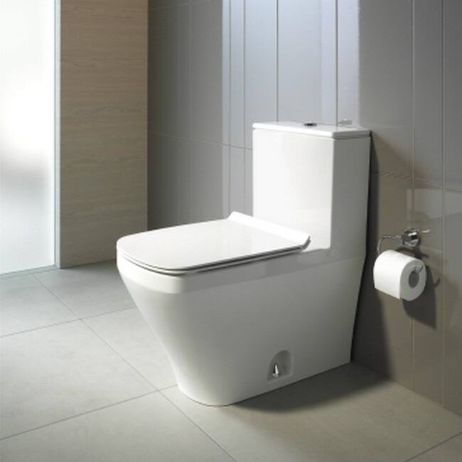 Duravit Durastyle One-piece Toilet 12-inch Rough Dual Flush 14.63-inch x 28.38-inch Temp