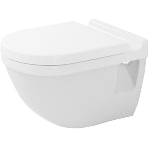 Duravit Toilet Wall-mounted Starck 3 White Washdown Model White