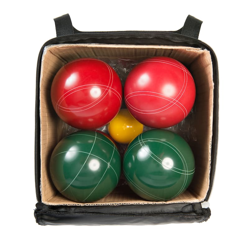 St. Pierre Sports 107mm Professional Bocce Set with Nylon Bag