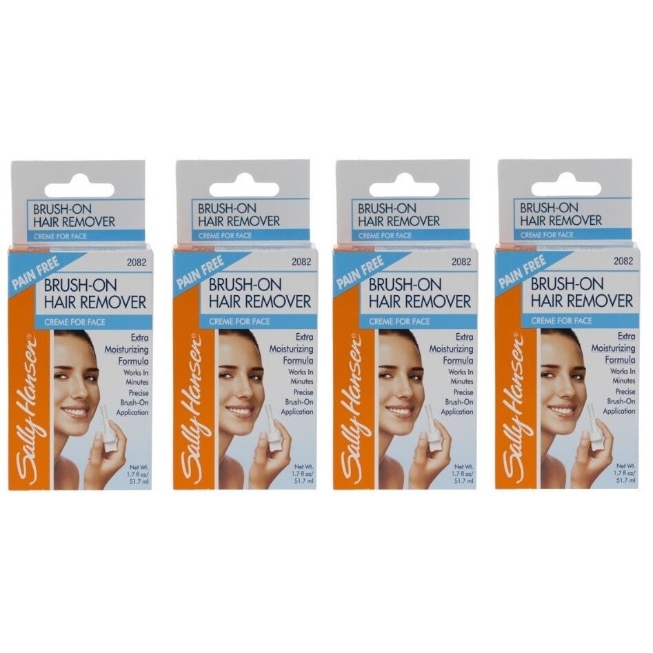 Shop Sally Hansen Brush On Hair Remover For Face 17 Ounce Pack Of