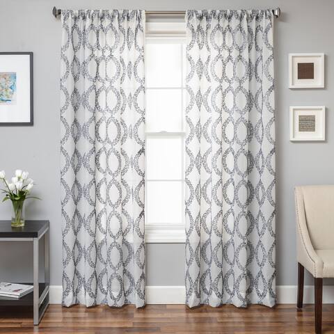Softline Conner Boucle Sheer Curtain Panel