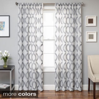 Softline Conner Boucle Sheer Curtain Panel - Bed Bath & Beyond - 9654445