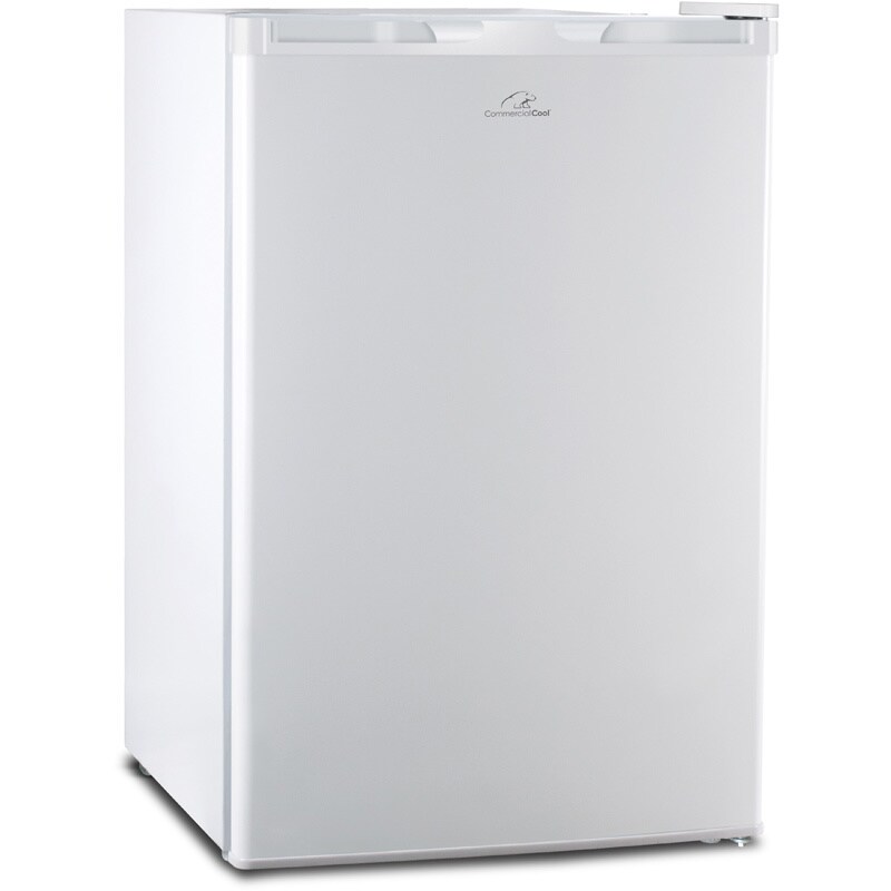 Danby Designer DCR031B1WDD 3.1 Cu.Ft. Compact Refrigerator with Freezer,  E-Star Rated Mini Fridge for Bedroom, Living Room, Kitchen, or Office,  White