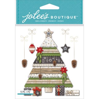 Jolee's Christmas Stickers-Christmas Trees - 16658206 - Overstock.com ...