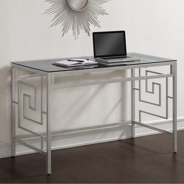 greek key desk