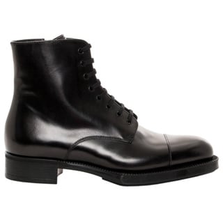 prada boots lace up