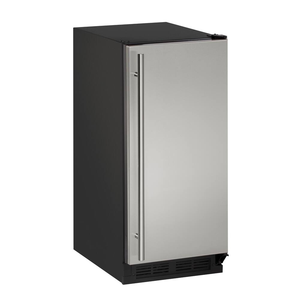 U-Line 1000 Series 1215 - 15 Inch Stainless Steel Crescent Ice Maker