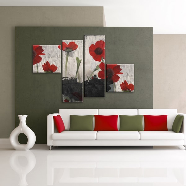 Ready2hangart Alexis Bueno Painted Petals XLIX 5 piece Canvas Wall