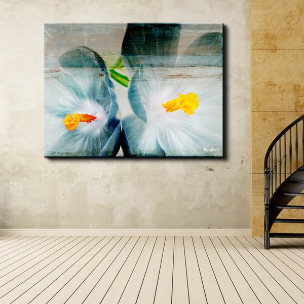 Ready2HangArt 'Painted Petals XX' Floral Canvas Wall Art - Overstock ...