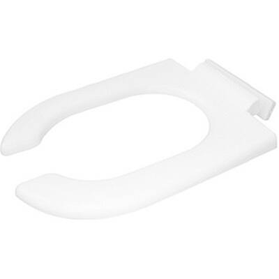 Duravit Open-front White Hinged Toilet Seat Ring