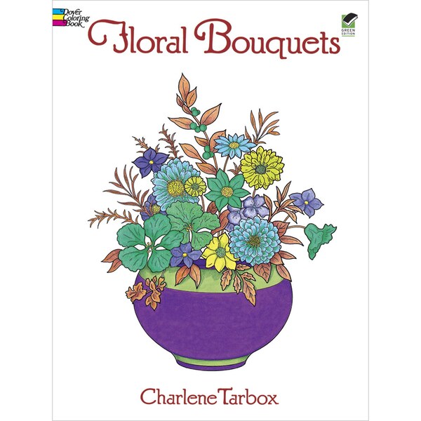Dover Publications-Floral Bouquets Coloring Book