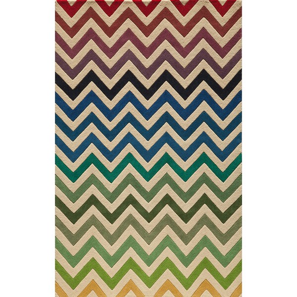 Momeni Delhi Hand-Tufted Wool Rug - 3'6" x 5'6"