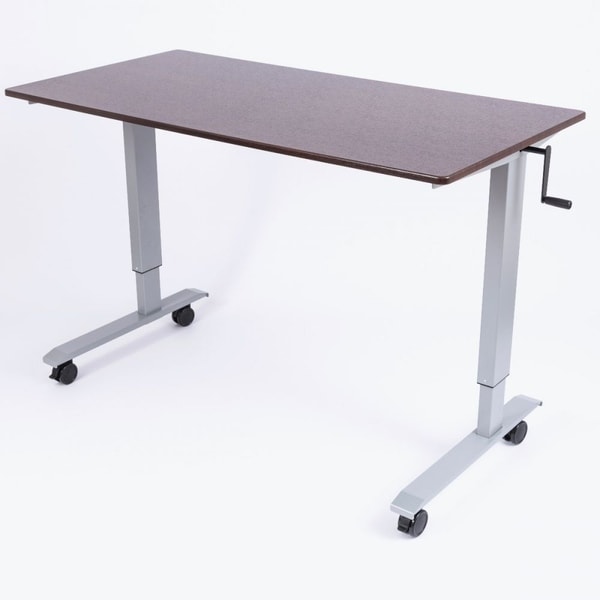 Luxor Standup-CF60-DW 60-inch Crank Adjustable Stand-Up Desk. Opens flyout.