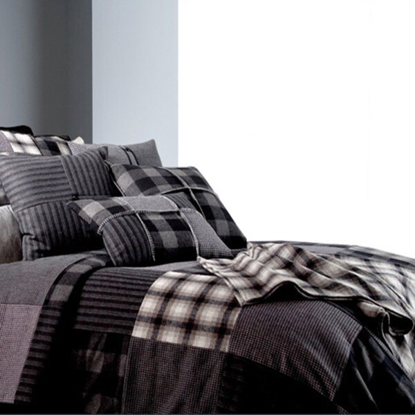 Joseph Abboud Dublin Plaid Duvet Cover Free Shipping Today