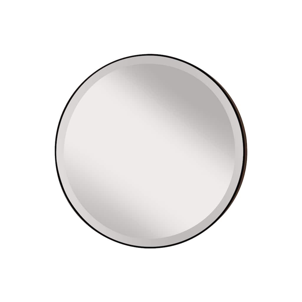 Feiss Oil Rubbed Bronze Decorative Wall Mirror - White - A/N