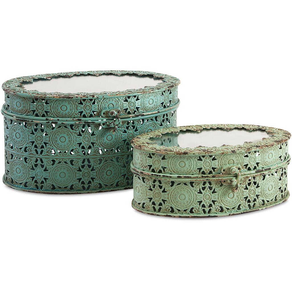 Grant Metal Boxes (Set of 2)