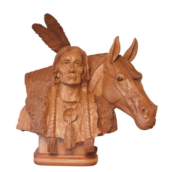 native american horse figurines