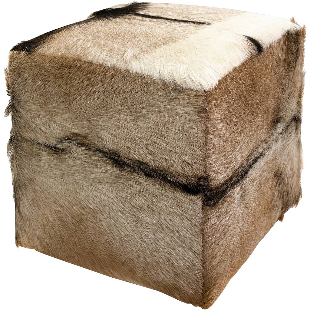 Imax Pacino Animal Hide Ottoman