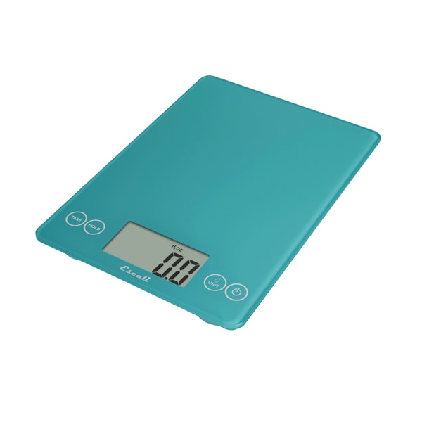 Glass Digital Food Scale, Peacock Blue   16841686  