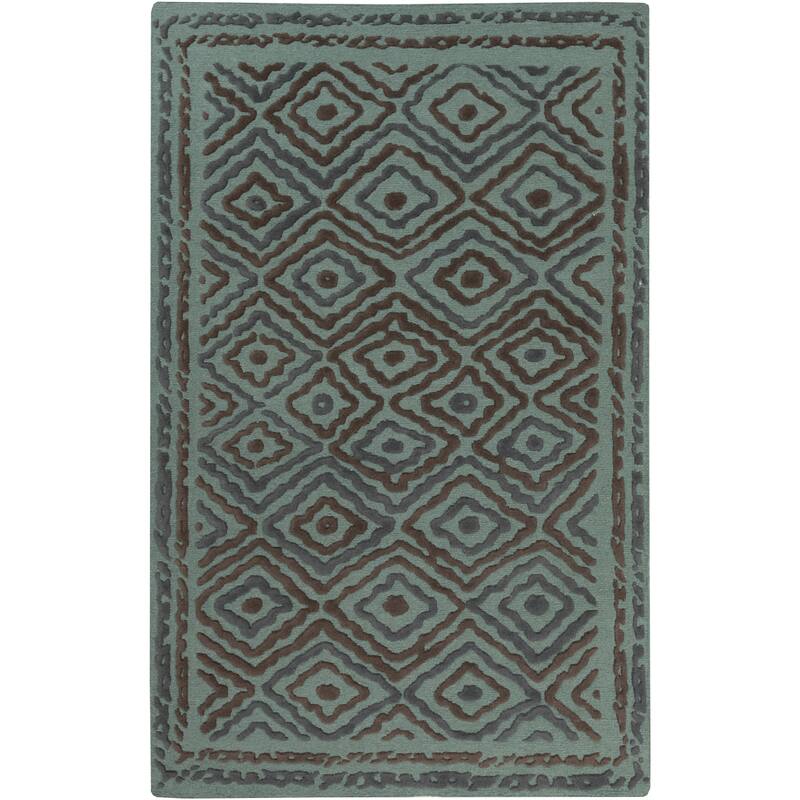 Hand Knotted Joey Wool Area Rug