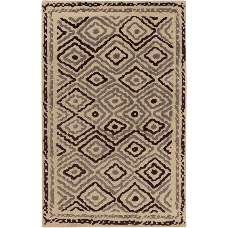 Hand Knotted Joey Wool Area Rug