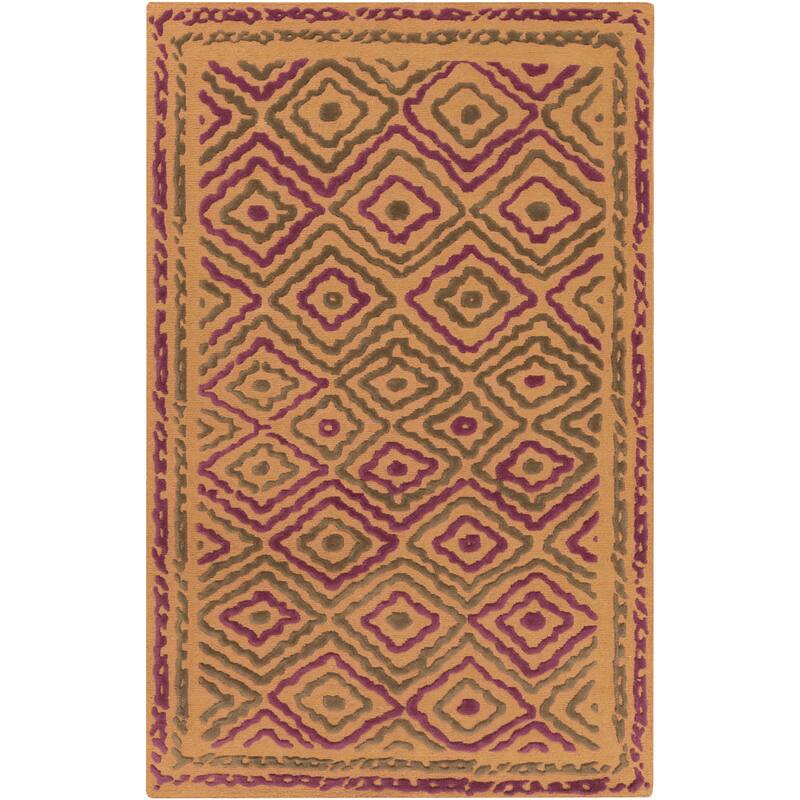 Hand Knotted Joey Wool Area Rug
