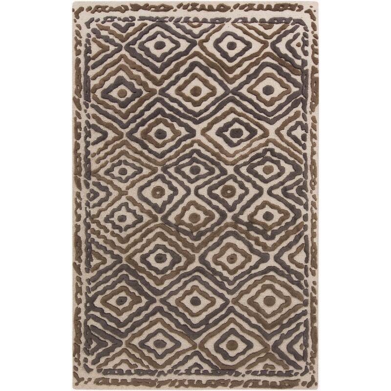 Hand Knotted Joey Wool Area Rug