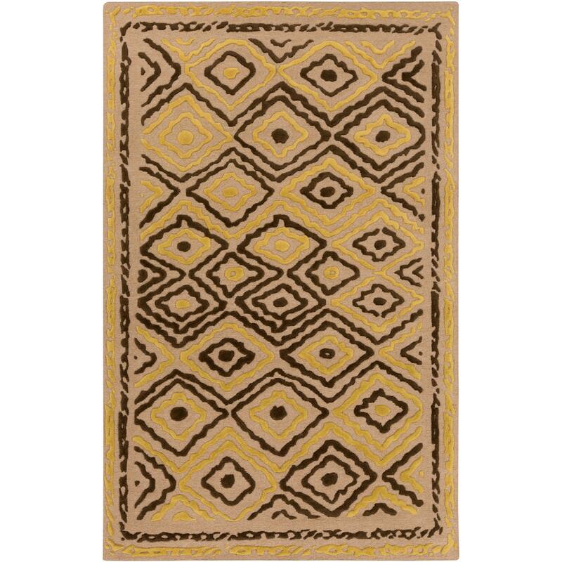 Hand Knotted Joey Wool Area Rug