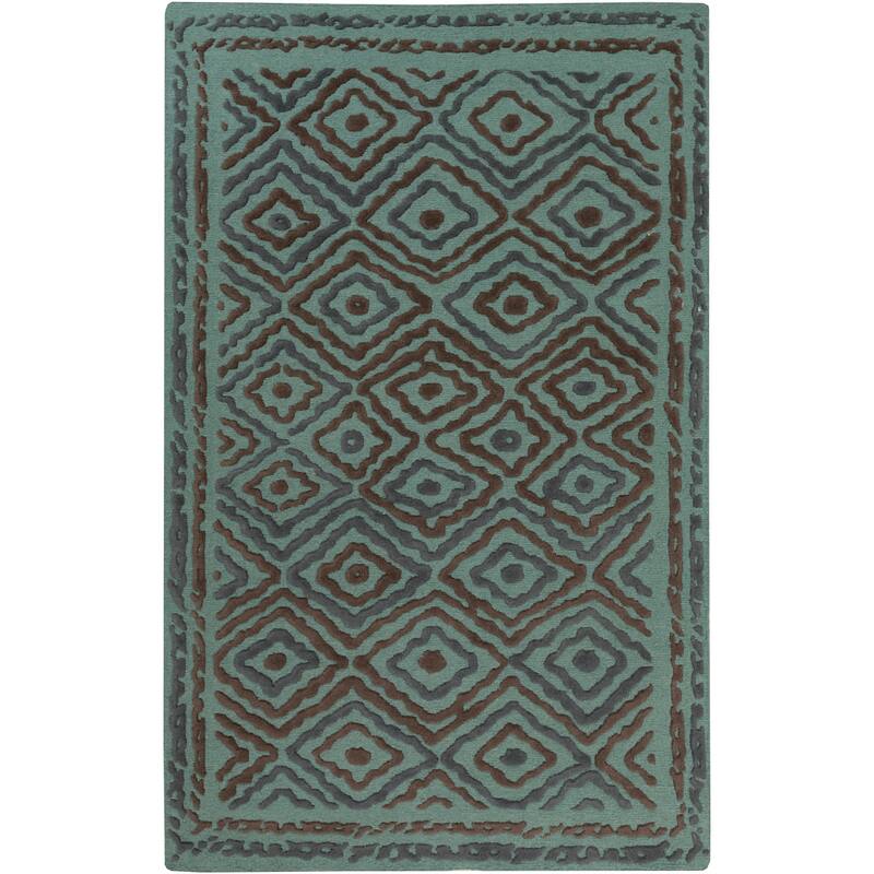 Hand Knotted Joey Wool Area Rug