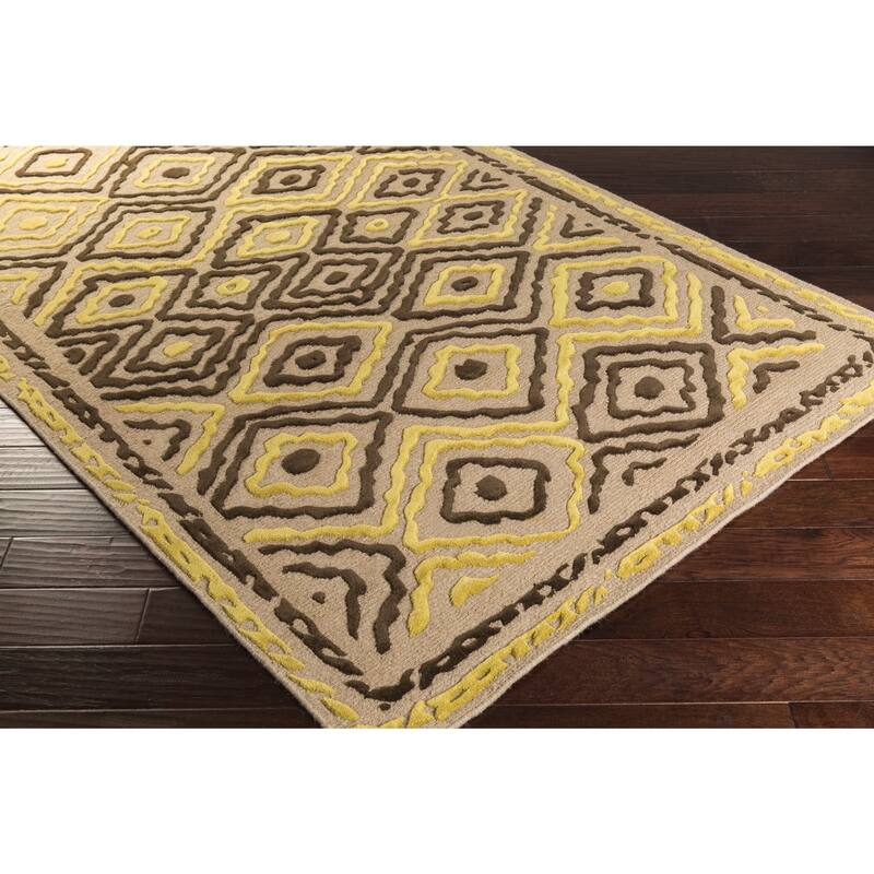Hand Knotted Joey Wool Area Rug